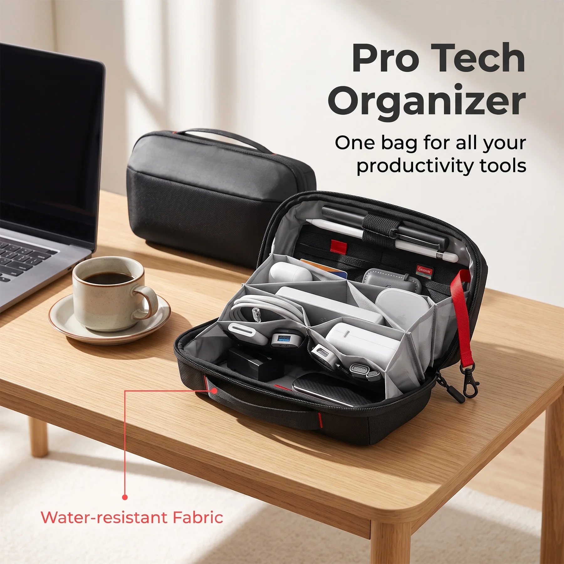 Reistasje voor elektronische a - Tech Accessories Travel Organizer Pouch recensie en prijs